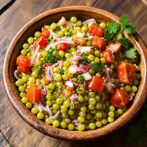 Klasik Maş Fasulyesi Salatası