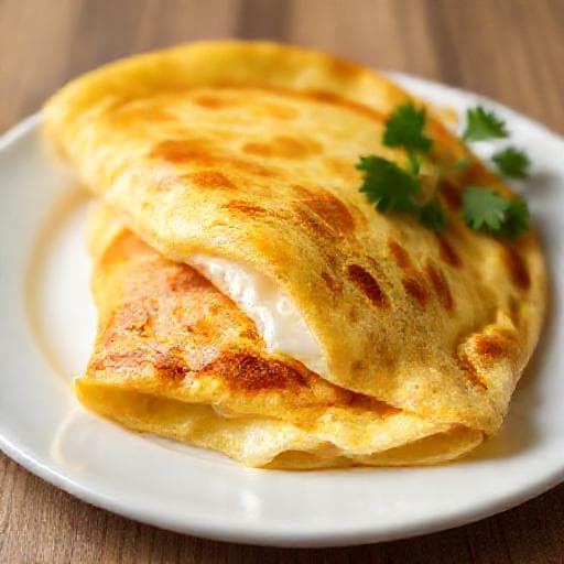 Klasik Peynirli Omlet
