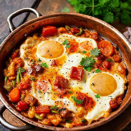 Klasik Sucuklu Menemen