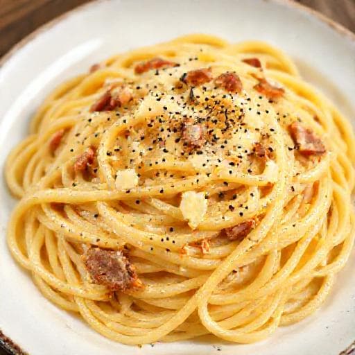 Spagetti Carbonara (Klasik Roma Usulü)