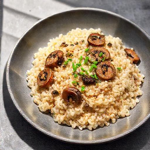 Hızlı Mantarlı Risotto
