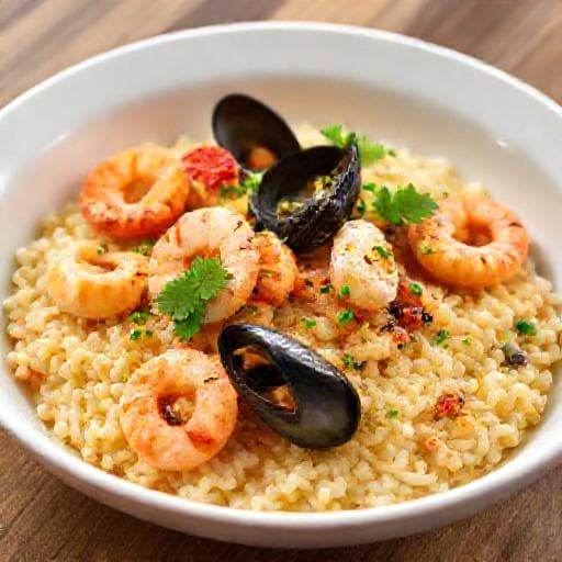 Klasik Deniz Mahsullü Risotto