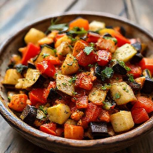 Hızlı Ratatouille (Tavada)