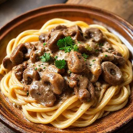 Klasik Dana Stroganoff