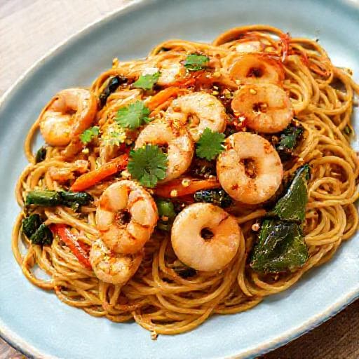 Deniz Mahsullü Japchae