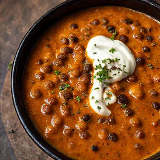 Kremalı ve Baharatlı Dal Makhani