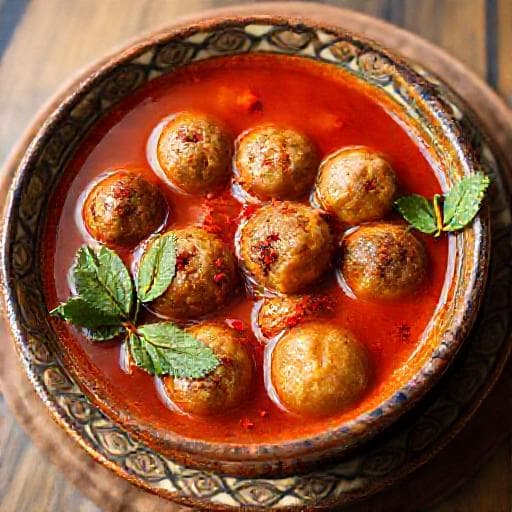 Baharatlı Topalak Çorbası (Antep Usulü)