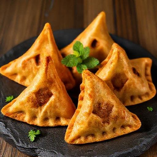 Kuzu Kıymalı Samosa (Keema Samosa)