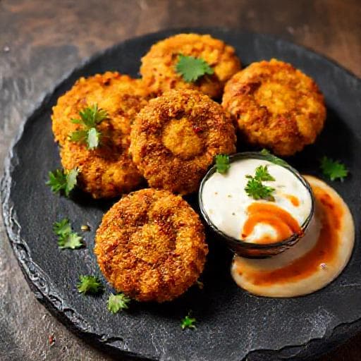 Baharatlı Nohut Köftesi (Falafel)