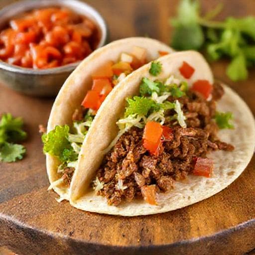 Hızlı Dana Etli Taco