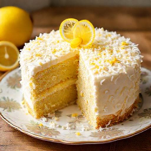 Limonlu Gelin Pastası