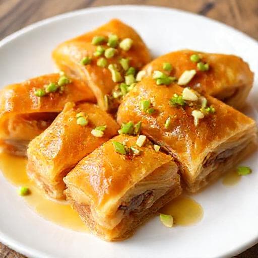 Pratik Midye Baklava (Yufka ile)