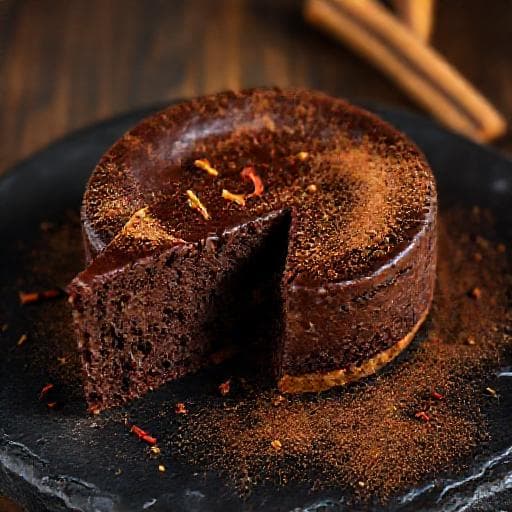 Baharatlı Dubai Çikolatalı Cheesecake