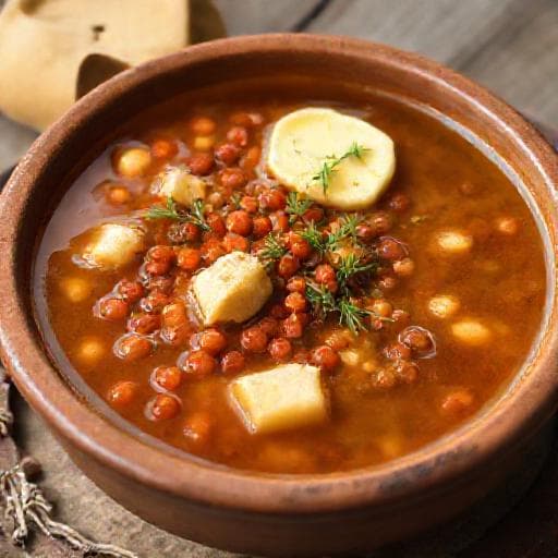 Mercimek ve Oğmaç Çorbası