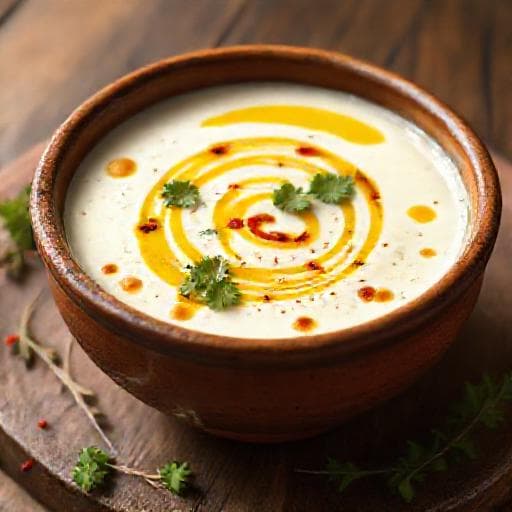Baharatlı Nohutlu Yoğurt Çorbası (Acımsı Dokunuş)