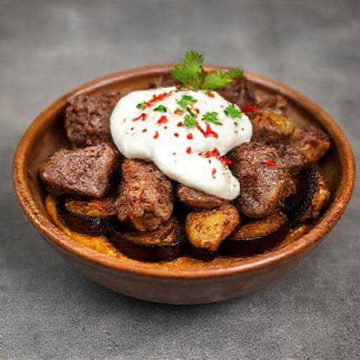 Patlıcanlı ve Yoğurtlu Vali Kebabı (Bölgesel Dokunuş)