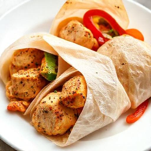 Pratik Tavuklu Kağıt Kebabı