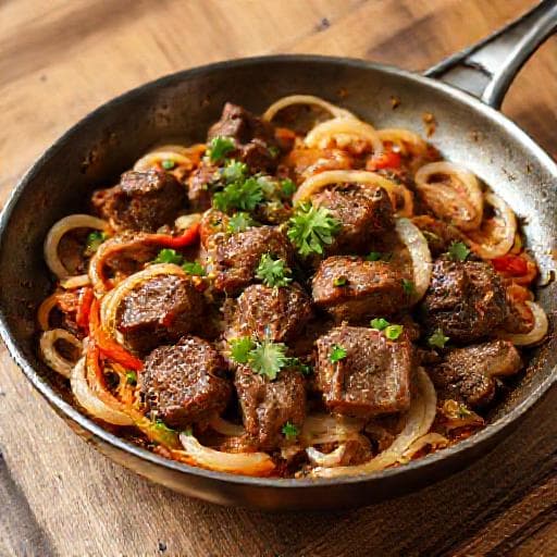 Pratik Kazana Kebabı (Tavada)