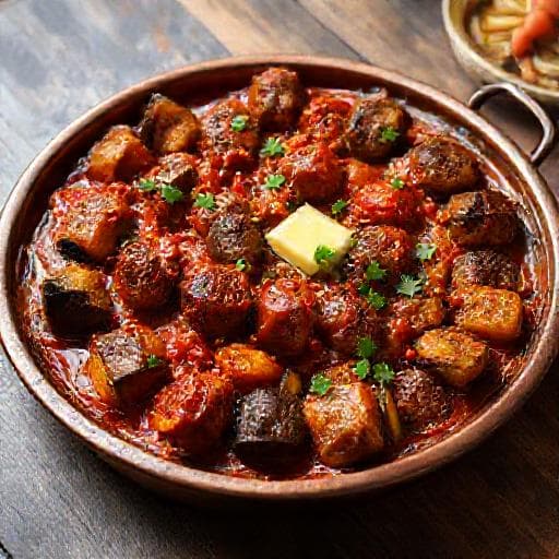 Antep Usulü Şehzade Kebabı (Patlıcanlı Kebap)