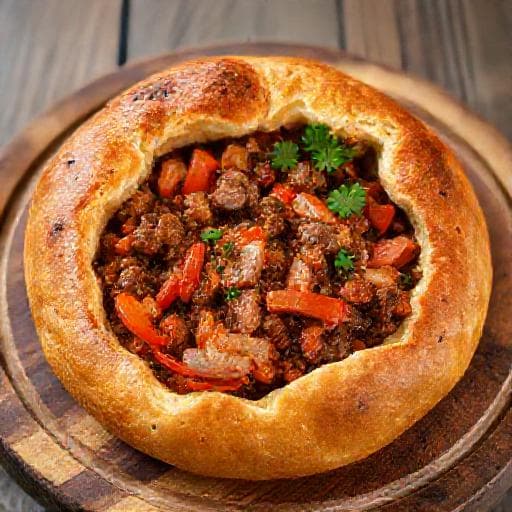 Klasik Fırında Simit Kebabı