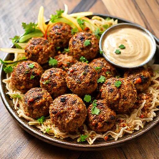 Mercimekli Sömelek Köfte (Vegan)