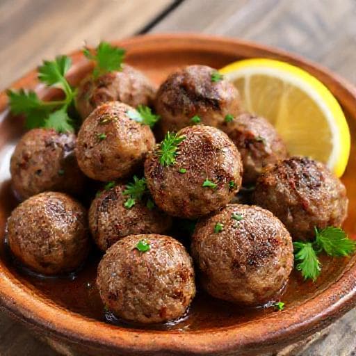 Geleneksel Kıbrıs Köftesi