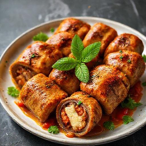 Kıbrıs Köftesi Ruloları