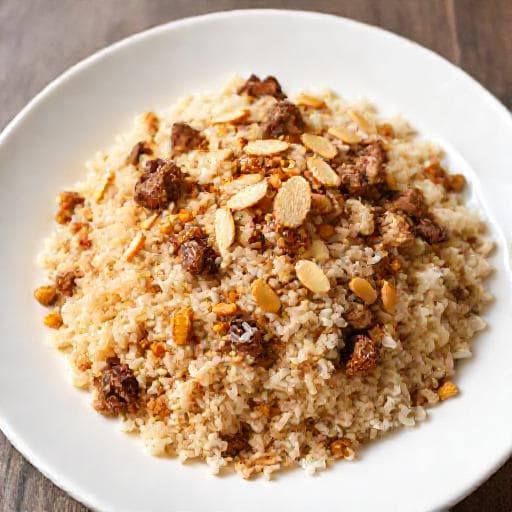 Hızlı Kuzu Etli Mengen Pilavı
