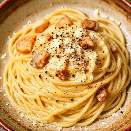 Špageti Carbonara (Tradicionalni)