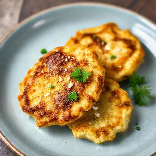 Brzi popečci od tikvica s parmezanom