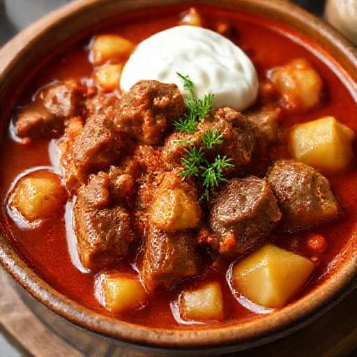 Класичний Гуляш із Яловичини