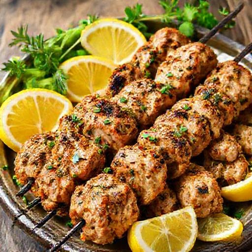 Люля-кебаб з курки з травами