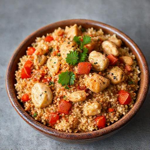 Класичний булгур із куркою