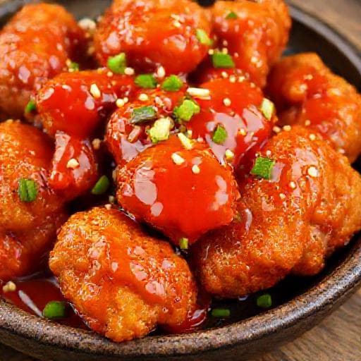 Класична корейська смажена курка (Янньом)