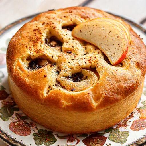 Пиріг із Маком та Яблуками (Регіональний варіант)