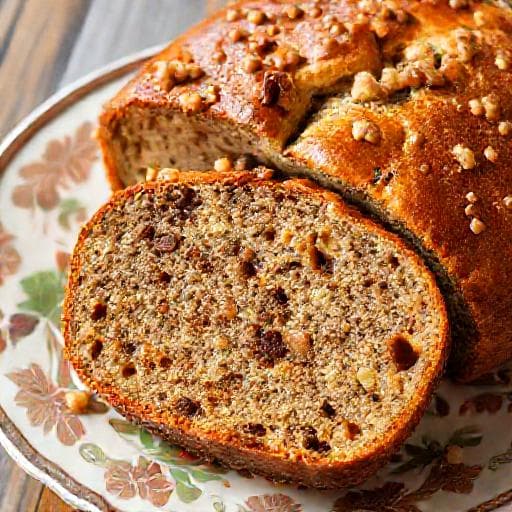Макова бабка з медом та горіхами