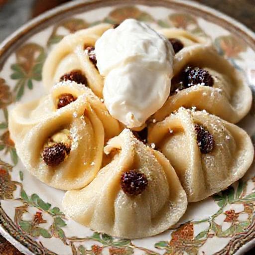 Вареники з Сиром та Родзинками