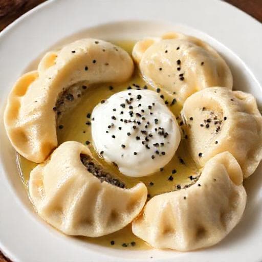 Класичні вареники з маком