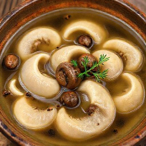 Класичні вушка з грибами
