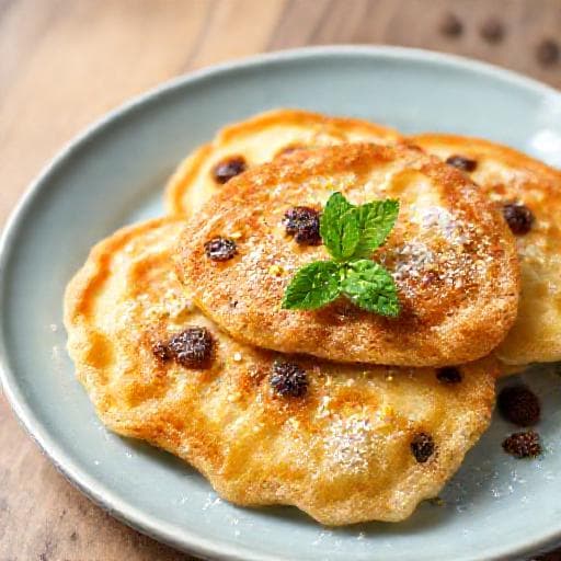 Сирники з родзинками та цедрою