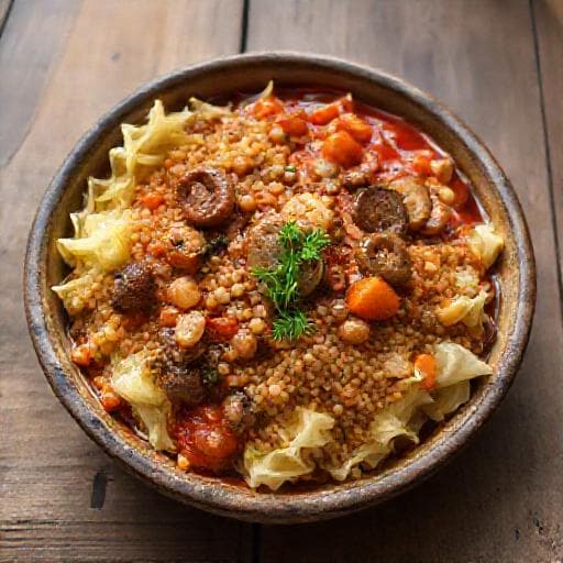 Швидкі Голубці з пшоном і грибами (лінивий варіант)