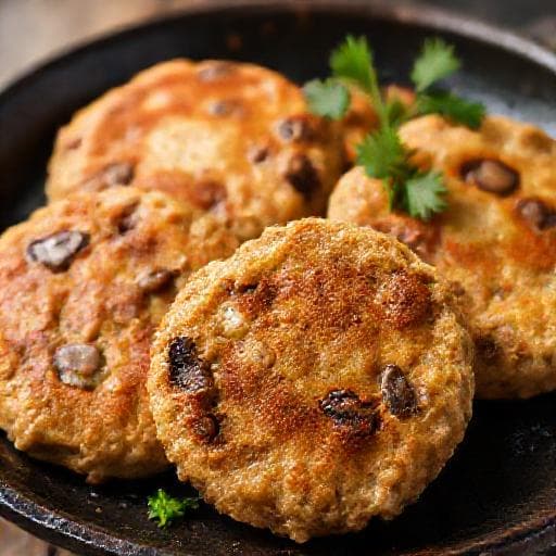 Гречаники з М'ясом та Грибами