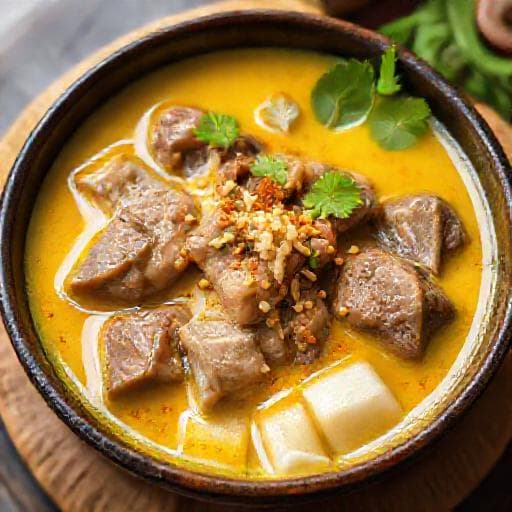 Lontong Kikil Surabaya Tradisional