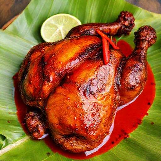 Ayam Ingkung Bakar Bumbu Rujak