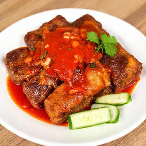 Iga Penyet Tradisional