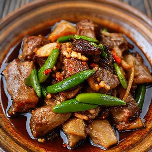 Oseng Kikil Sapi Pedas Manis Khas Jawa