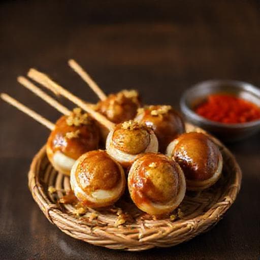 Sate Telur Puyuh Tradisional
