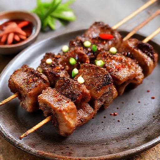 Sate Kikil Kilat Bumbu Instan