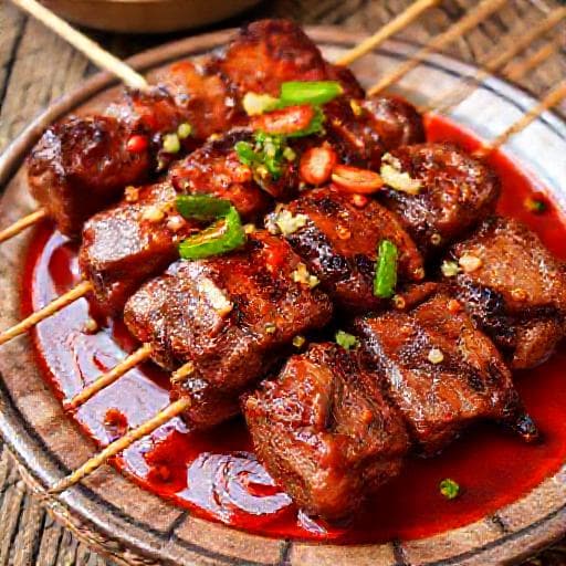 Sate Kikil Pedas Manis Khas Jawa Timur