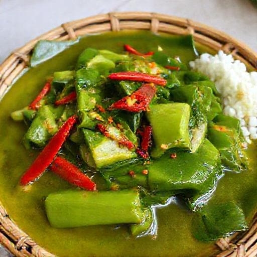Daun Ubi Tumbuk Padang
